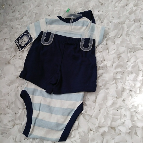 Gerber 6 to 9 months baby short set - Picture 5 of 5